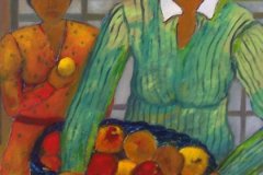 Market di frutta   Olio su tela 50x70  Anno 2013 Coll. Privata