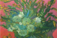 Fiori di campo - Olio su compensato 50x70 Anno1998 Coll.Privata998 Coll. Privata