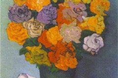 Rose - Olio su tela 60x70 Anno 2000 Coll. Privata