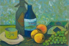 Natura morta con sifone - Olio su cartone 40x50 Anno 2002 Coll. Privata