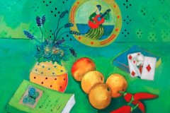 Composizione  Olio su cartone 60x70 Anno 2019