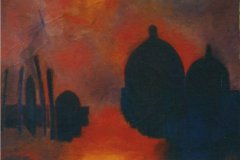 Venezia . Olio su tela 50x70 Anno 1979  Proprietà dell'artista